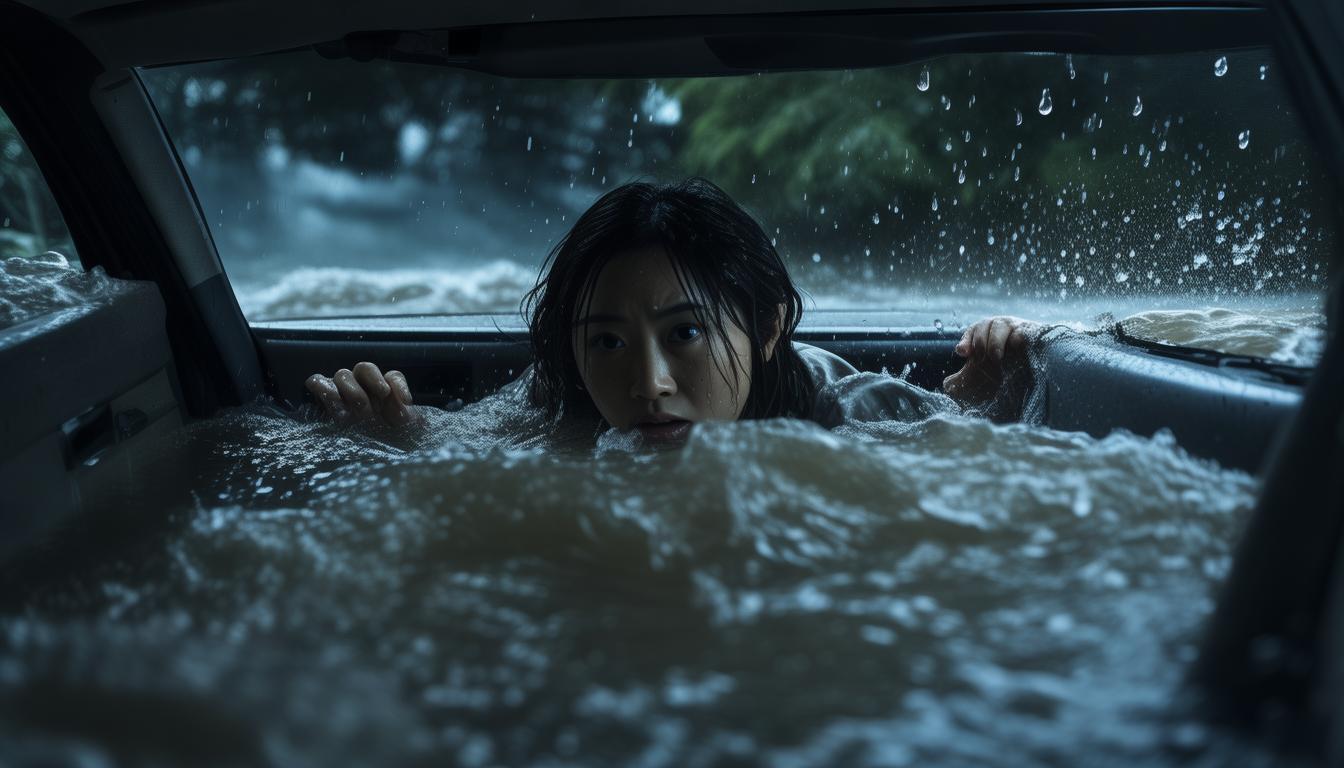 洪水救人視頻_洪水現場救援視頻_