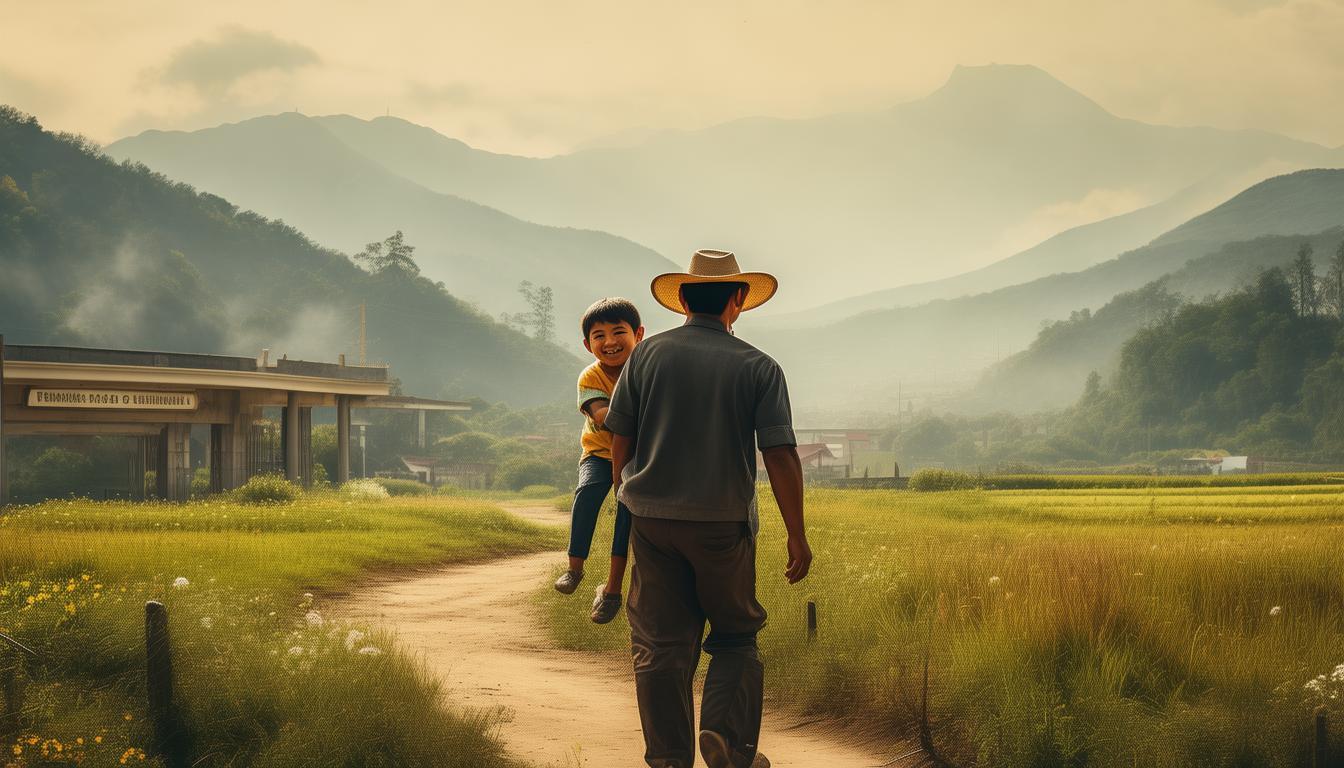 12年風(fēng)雨無(wú)阻！父親背兒子上學(xué)，這背后的堅(jiān)持有多感人？