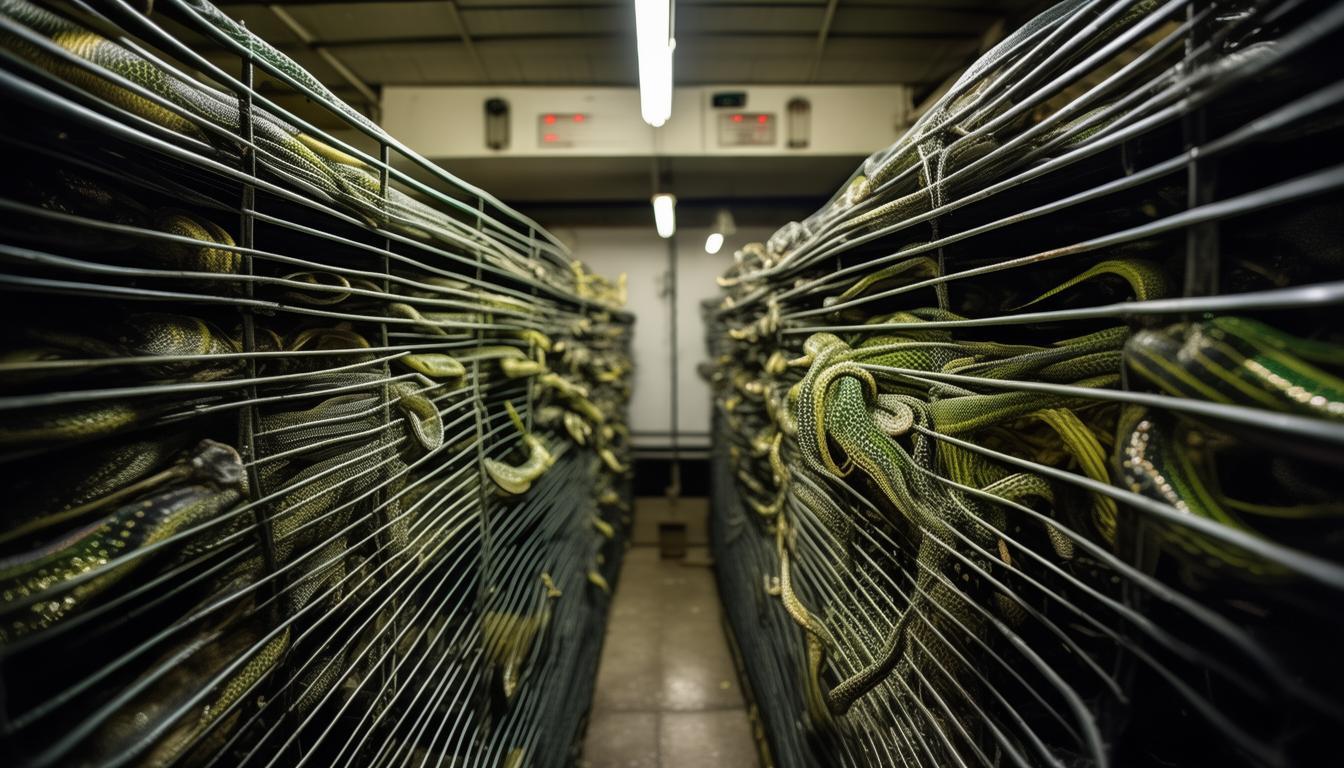 廣漢毒蛇咬傷人事件調查！養殖場多重防護毒蛇緣何脫逃？