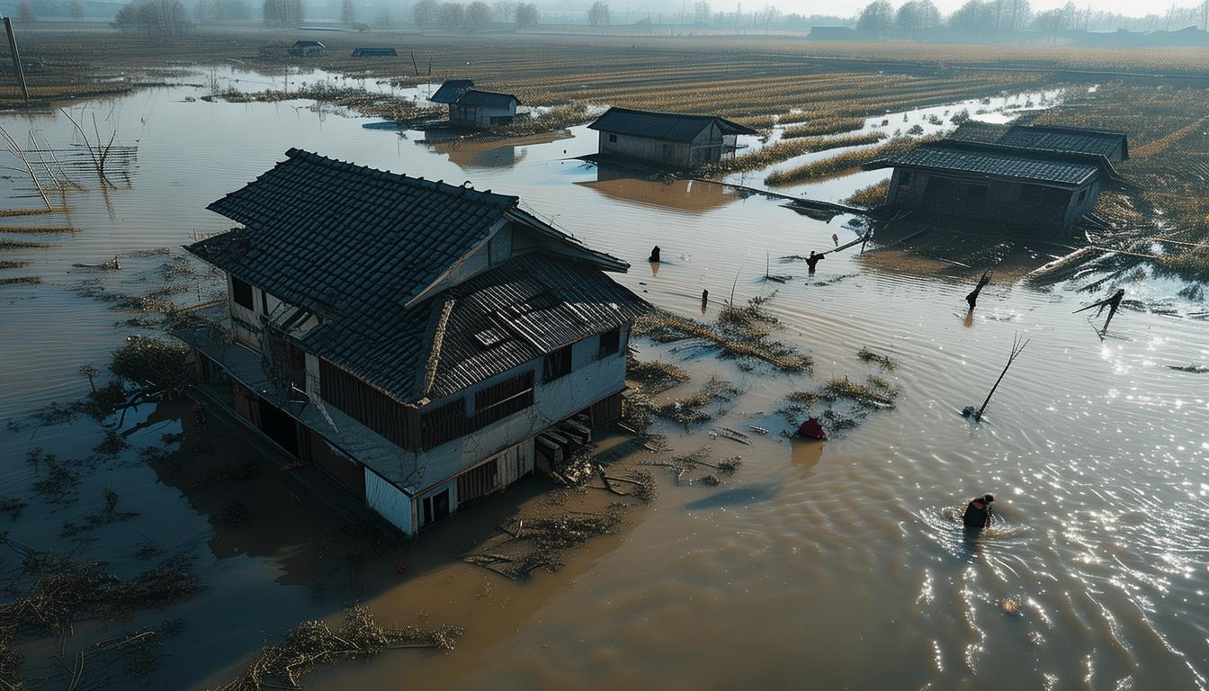 洪水圍困螞蟻莊園__洪水撤離